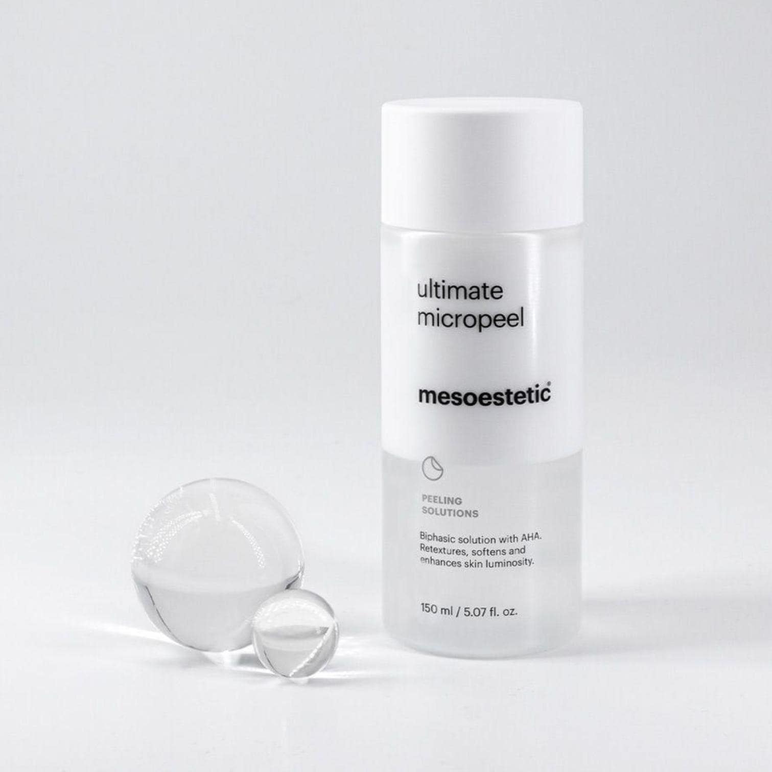 Mesoestetic Ultimate Micropeel en use